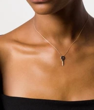 Kismet by Milka rose gold key necklace new