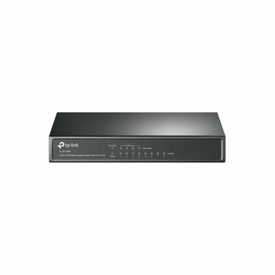 Schalter für das Büronetz TP-Link TL-SF1008P RJ45 PoE 1.6 Gbps - Bild 3 von 4