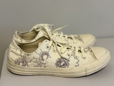 Converse All Star Low Trainers White Floral