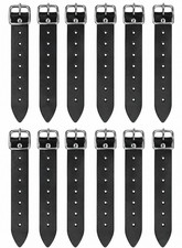 Kilt Extension Heavy Duty Metal Leather Strap size 7 X 1.25 Extension Men Set