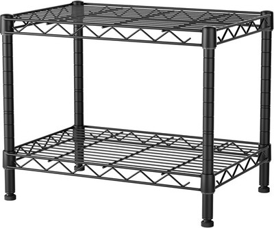 2 Small Wire Shelves Kitchen Pantry Close Home Organizers & Storage Bathroom