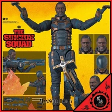 NEW AUTHENTIC MAFEX No.290 The Suicide Squad Bloodsport Action Figure Presale