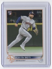 -2022 Topps Update Alex De Goti Rookie Houston Astros #US29