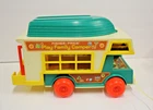 Vintage Fisher Price Little People Family Camper 1970s FP Toy lot Excellent