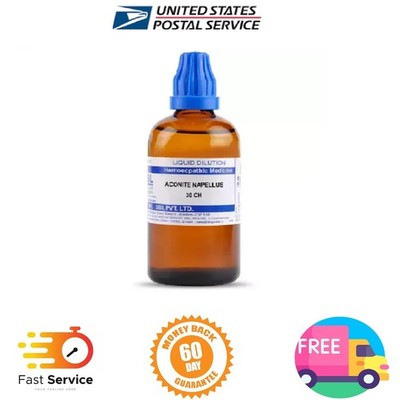 SBL Homeopathy Aconite Napellus (30 ML / 100 ML) (Select Potency)