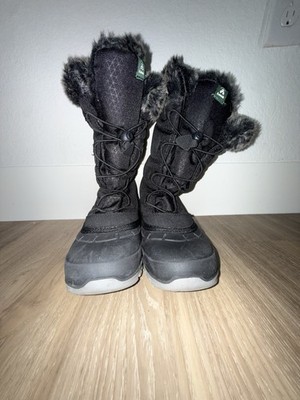 Kamik Momentum2 Black Women s Snow Boots   Size 9