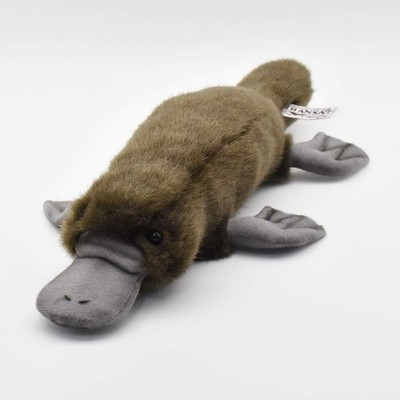 HANSA Platypus Plush Animal Toy, 16''L, Brown
