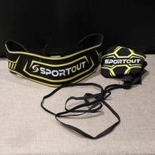 Sportout Kick Trainer Soccer Volleyball Training Aid, Solo Soccer Trainer