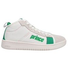 Prince Vintage Cup Baseline Zapatillas Altas Para Hombre Verdes, Blancas Zapatos Informales PD