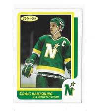 1986-87 O-Pee-Chee #12 Craig Hartsburg NMMT