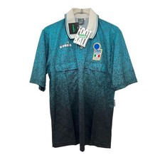 Uniforme de Árbitro Oficial Diadora Serie A Italiano De Colección 94/98 Talla L Fútbol