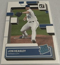 2022 Donruss Baseball Jon Heasley Kansas City Royals Rated Rookie #65