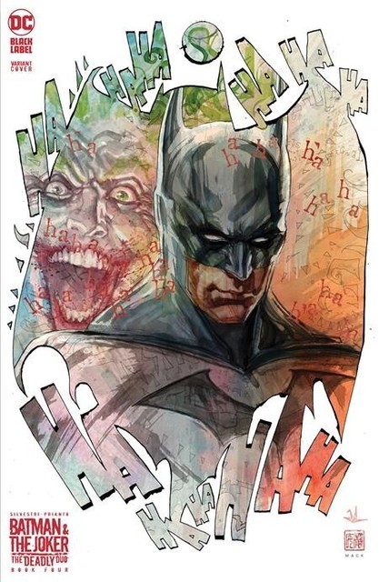 Batman & The Joker Deadly Duo #4 Mack Batman Variant DC Comics 2023 1st Print Batman & The Joker Deadly Duo #4 Mack Batman Variant DC Comics 2023 1st Print