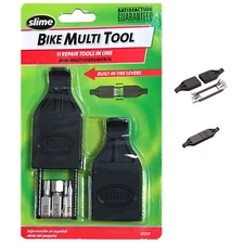 New Slime Compact Repair Multi Bicycle Bike Tools Built in Tire Levers 11 in 1