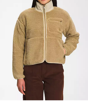 the north face women's jacquard extreme pile full zip jacket