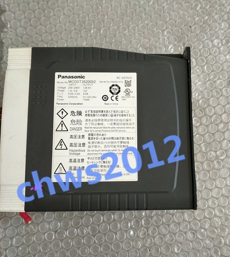 1 PCS Panasonic Servo Driver 750W MCDDT3520052 in good condition - Picture 3 of 3