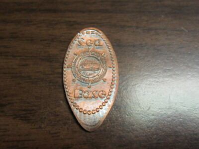 Florida Sea Base Elongated Smashed Cent       c79