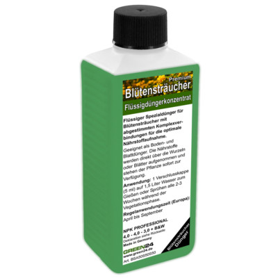 Strucher-Dnger Gartenstrauch-Dnger Flssigdnger Bltenstrucher -  Pflanzen! | eBay.de