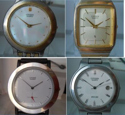 Men's watch quartz o'clock brand retro vintage nostalgia selection 80-90 years