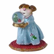 Wee Forest Folk M-515 My Little Snow Globe (Blue)