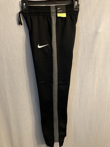 NWT Girls Nike Therma Open Hem Fleece Pants LOOSE FIT BV2812 size: S, M, L - Picture 2 of 12