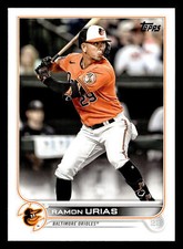 Ramon Urias 2022 Topps Update #US219 Baltimore Orioles Baseball