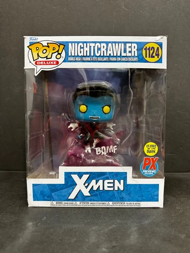 Funko POP! X-Men Teleporting Nightcrawler #1124  Deluxe Exclusive