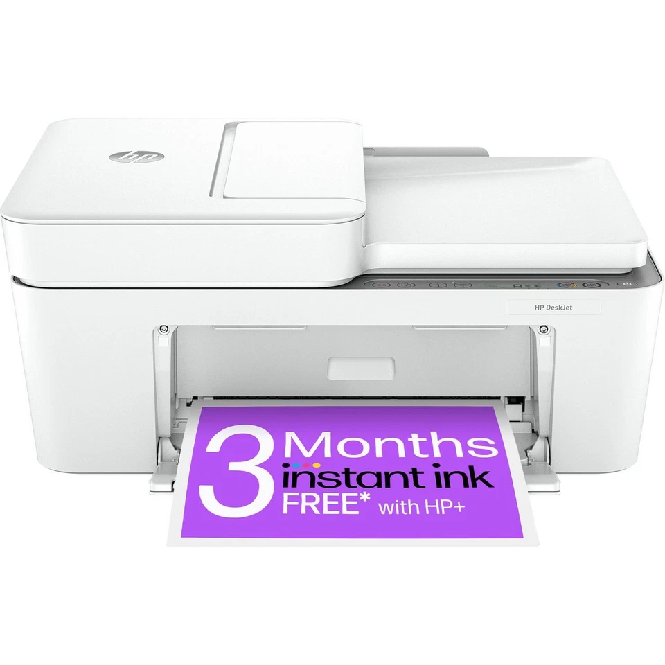 HP Deskjet 4220e All-In-One Inkjet Printer White / Grey