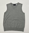 Childrens Place Size M (7/8) Gray Sweater Vest Dressy Comfy School Uniform Boys