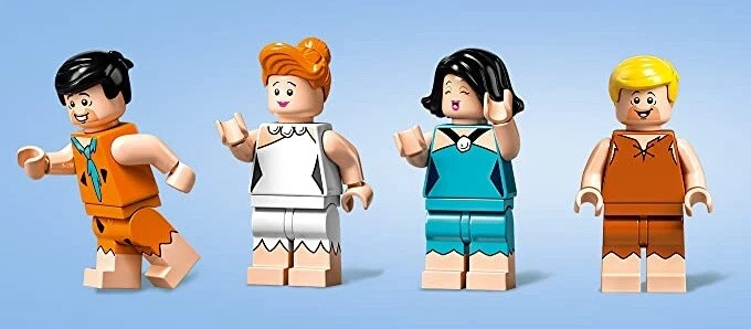 Lego Ideas 21316 The Flintstones 4 Minifigures Fred Flintstone