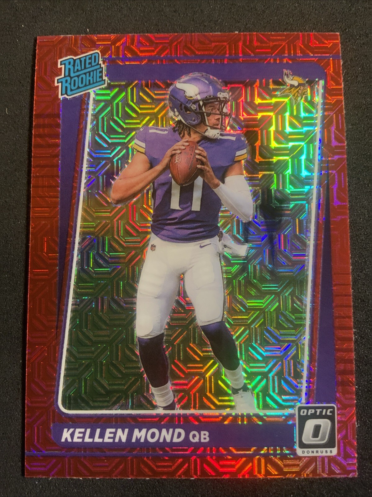 2021 Panini Donruss Optic - KELLEN MOND RATED ROOKIE RED MOJO #221