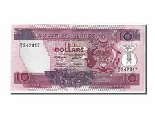 #106355 Geldschein, Salomonen, 10 Dollars, 1986, KM:15a, UNZ
