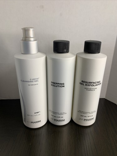 Janmarini C ESTA REINIGUNGSGEL, VORBEREITUNGSLÖSUNG, RESURFACING GEL PEELER 8 Oz