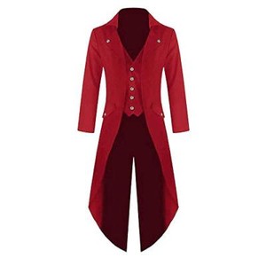 maroon tailcoat