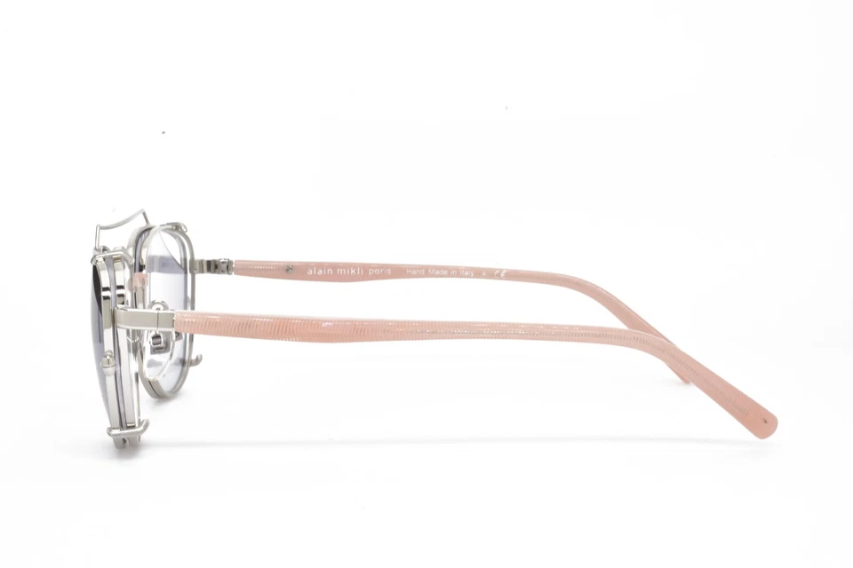 GAFAS DE SOL ALAIN MIKLI CON CLIP GAFAS PLATA ROSA 52-18-140 2024 003 Foto 3 de 4