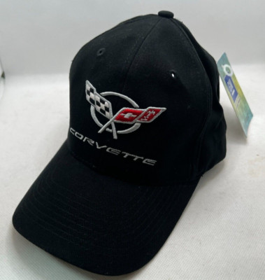 Corvette Hat GM Officially Licensed Hat New w/tagsGenuine Black Flex Fitted