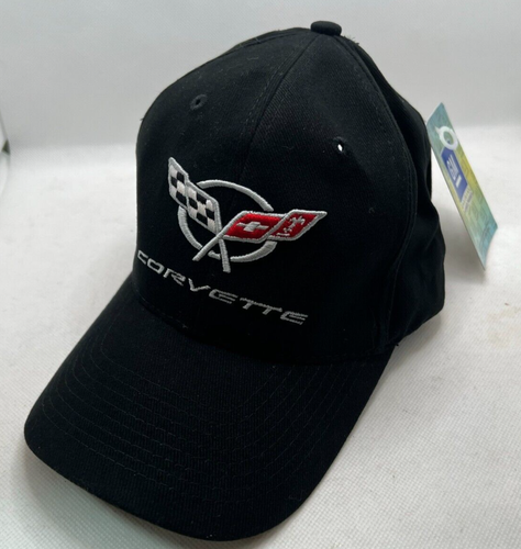 Corvette Hat GM Officially Licensed Hat New w/tagsGenuine Black Flex Fitted