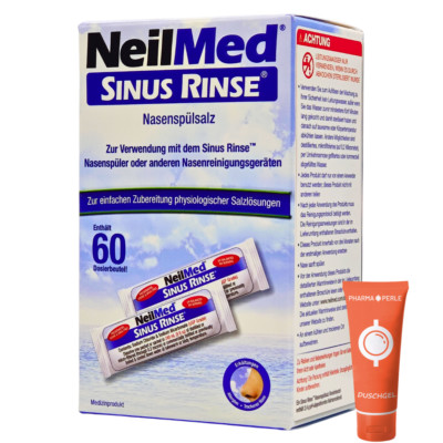 NEILMED Sinus Rinse Nasenspülsalz 60 Dosierbeutel Nasenspülung Reinigung Nase