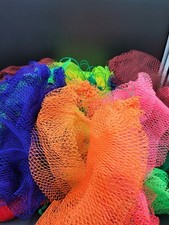 African Bath Exfoliating Bathing Net Sponge -long , many colour available