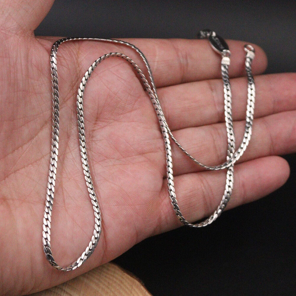 S925 sterling hotsell silver necklace