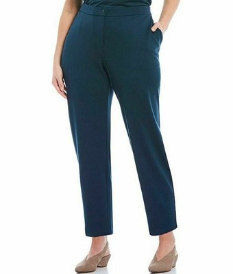 Flex Tencel Ponte Slouchy Ankle Pants 