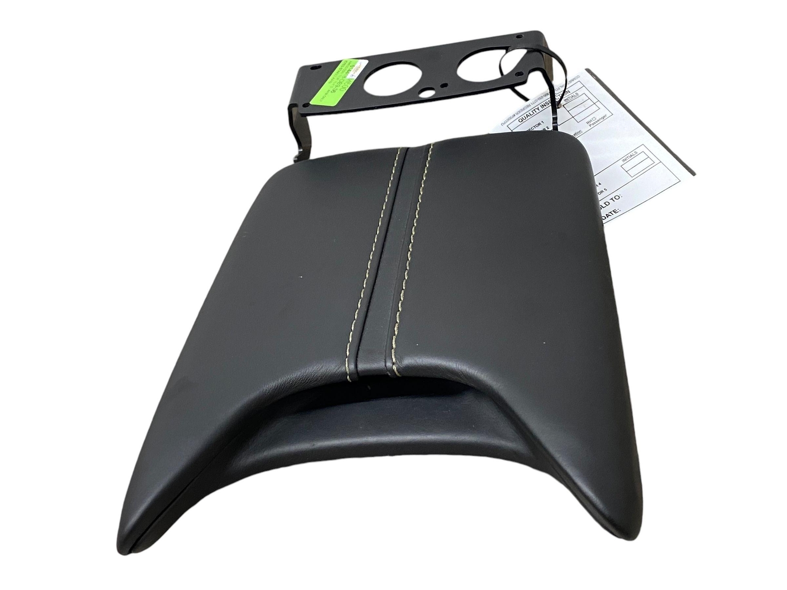 2019-2023 ASTON MARTIN VANTAGE CENTER CONSOLE LID ARMREST OBSIDIAN BLACK LEATHER