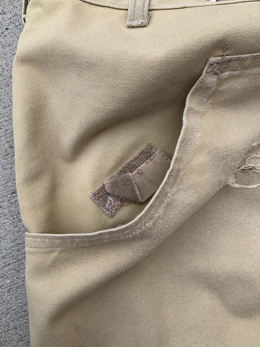 Vtg Patagonia Stand Up Pants Chouinard Tan Canvas Men's Size Vtg Patagonia Stand Up Pants Chouinard Tan Canvas Men's Size