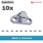 <!--F#f_0-->Zinc Lashing Hooks for Shockcord Bunji Rope Ute Marine Tonneau Tarp Bungee x10<!--F/-->