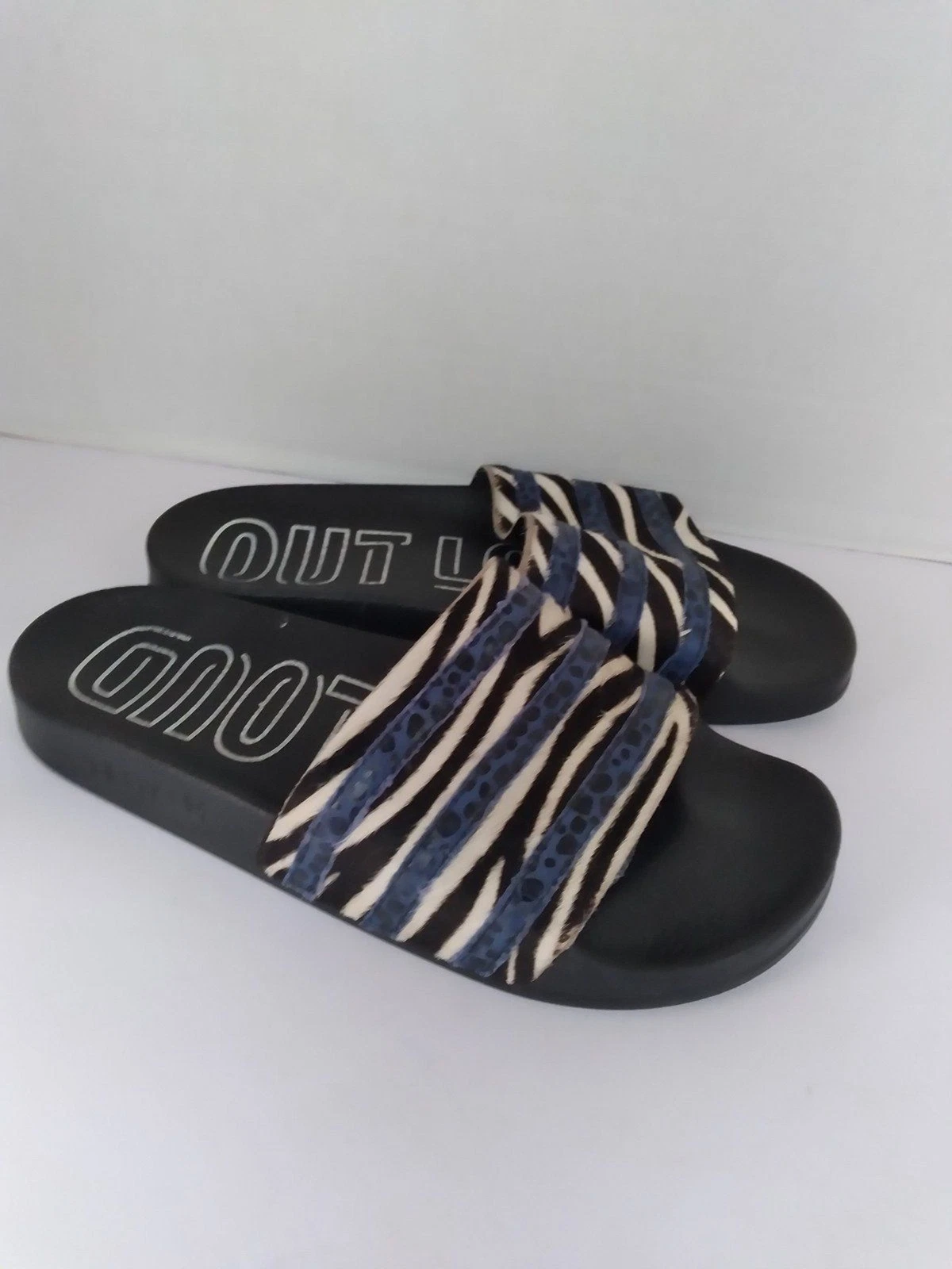 Sandali Adidas Originali Adilette Stampa Animalier Piscina Scivolo