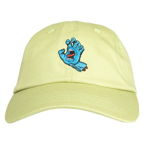 SANTA CRUZ - Mini Screaming Hand Cap - Skateboard Hat, Skate, Surf Cap Matcha - Picture 2 of 3