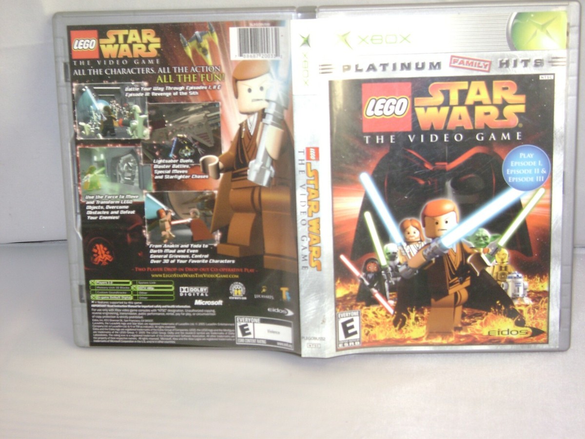 LEGO Star Wars: The Video Game (Microsoft Xbox, 2005) European Version