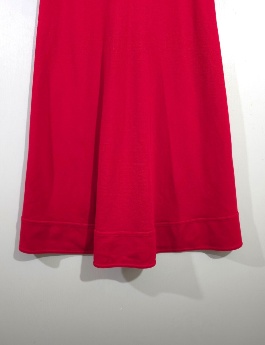New L.K.Bennett Ivelina A-Line Dress in True Red Size US4
