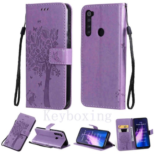 Etui portefeuille à rabat en cuir pour Xiaomi Redmi 8 8A Note 8 Pro 8T Mi Note 10 A3 - Photo 36 sur 40