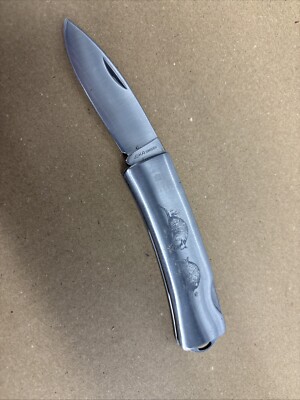 EKA Sweden Stainless Pocket Knife ECMD 40th Anniversary Employee Gift 2022 Ed.